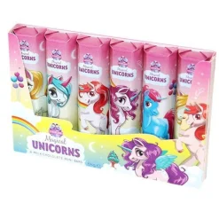 Unicorn Milk Chocolate Mini Bars X6<Party Delights