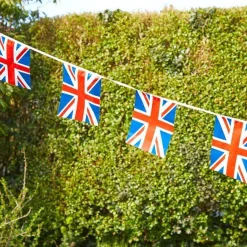 Union Jack Plastic Flag Bunting - 10M<Party Delights