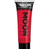 Uv Neon Face & Body Paint - Red 12Ml<Party Delights Discount