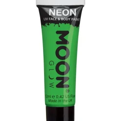 Uv Neon Face & Body Paint - Green 12Ml<Party Delights Hot