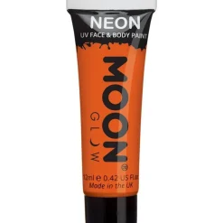 Party Delights Costume Accessories<Uv Neon Face & Body Paint - Orange 12Ml