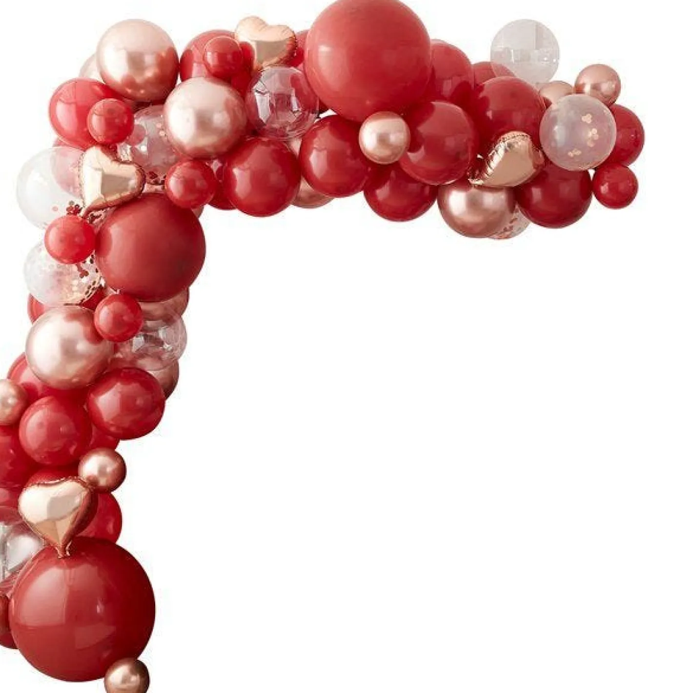 Valentines Balloon Arch - 70 Balloons<Party Delights Sale