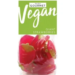 Vegan Giant Strawberries - 160G<Party Delights Clearance