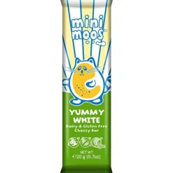 Vegan Mini Moo's Organic Yummy White Bar - 20G<Party Delights Sale