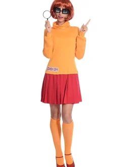 Party Delights Couples' Costumes<Velma - Adult Costume