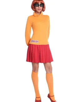 Party Delights Couples' Costumes<Velma - Adult Costume