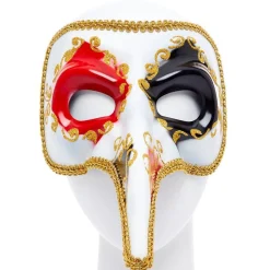 Venetian Long Nose Masquerade Mask<Party Delights Outlet