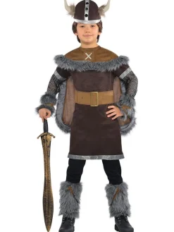 Kids' Party Delights Kids'<Viking Warrior - Child And Teen Costume