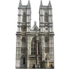 Westminster Abbey Cardboard Cutout - 175Cm X 95Cm<Party Delights Clearance