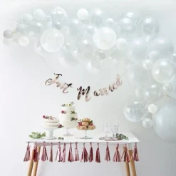 White Balloon Arch - 70 Balloons<Party Delights Best
