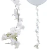 White Blossom Floral Garland - 2.1M<Party Delights Online