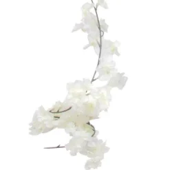 White Blossom Floral Garland - 2.1M<Party Delights Online