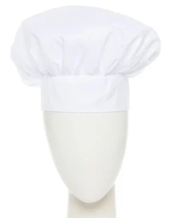 White Chef Hat<Party Delights Online