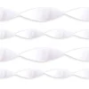 White Crepe Paper Streamer - 24M<Party Delights New