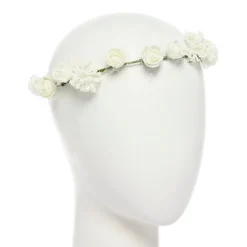 White Flower Headband<Party Delights New