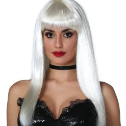 White Glamourama Wig<Party Delights Discount