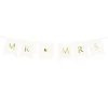White Mr & Mrs Bunting - 85Cm<Party Delights