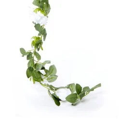 White Rose Garland - 1.75M<Party Delights Online