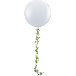 White Rose Garland - 1.75M<Party Delights Online