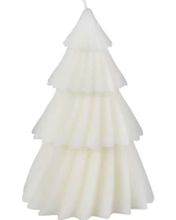 Party Delights Tableware<White Tree Shaped Candle