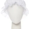 White Victorian Mop Hat<Party Delights Sale