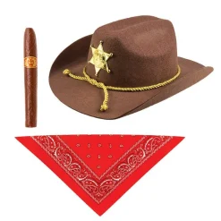Wild West Cowboy Accessory Kit<Party Delights Hot