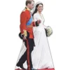 William & Kate Wedding Cardboard Cutout - 182Cm X 103Cm<Party Delights Sale