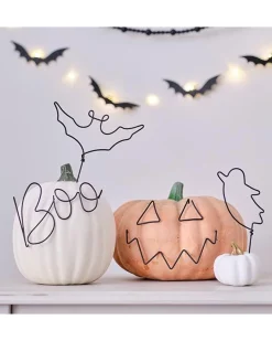 Party Delights Halloween Home Decor<Wire Pumpkin Decorations (4Pk)