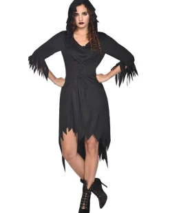 Women's Party Delights Women's<Witch Robe - Adult Costume