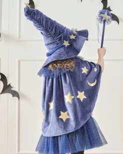 Party Delights Costume Accessories<Wizardess Navy Cape
