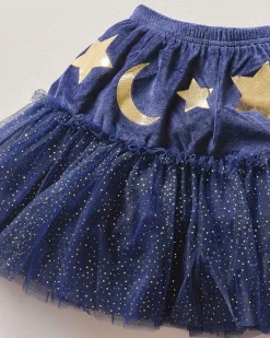Party Delights Costume Accessories<Wizardess Navy Tutu- 5-7 Years