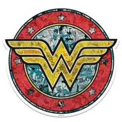 Wonder Woman Shield Cardboard Cutout - 72Cm X 68Cm<Party Delights New