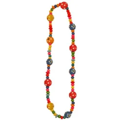 Wooden Bead Necklace<Party Delights New