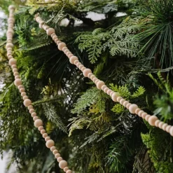 Wooden Beads Garland - 3M<Party Delights Clearance