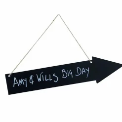 Wooden Chalkboard Arrow Sign - 50Cm<Party Delights Best