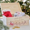 Party Delights Christmas Eve Boxes<Wooden Customisable Christmas Eve Box