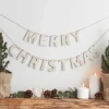 Wooden Merry Christmas Banner - 1.5M<Party Delights