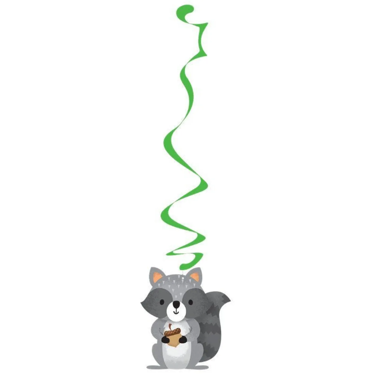 Woodland Animals Hanging Swirls (5Pk)<Party Delights