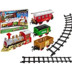 Party Delights Stocking Fillers<Xmas Train Set With Light And Sound