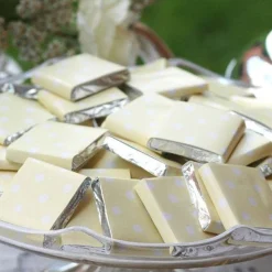 Yellow Polka Dot Chocolate Neapolitans - 20Pk<Party Delights Outlet