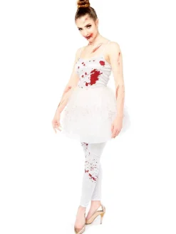 Women's Party Delights Women's<Zombie Ballerina - Adult Costume