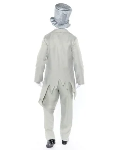 Men's Party Delights Men's<Zombie Ghost Groom -Adult Costume