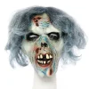 Men's Party Delights Men's<Zombie Mask With Hair