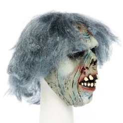 Zombie Mask With Hair<Party Delights Online