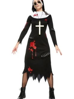 Women's Party Delights Women's<Zombie Nun - Adult Costume