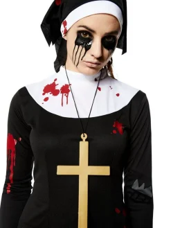 Women's Party Delights Women's<Zombie Nun - Adult Costume