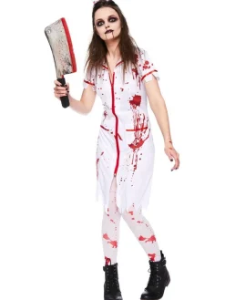 Women's Party Delights Women's<Zombie Nurse - Adult Costume