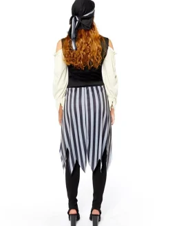 Women's Party Delights Women's<Zombie Pirate - Adult Costume