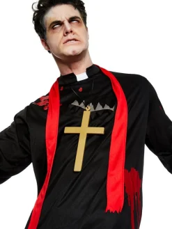Men's Party Delights Men's<Zombie Vicar - Adult Costume