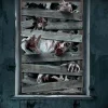Party Delights Window & Door Decorations<Zombie Window Decoration - 80 X 120Cm